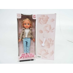 Adar LALKA ADELLA, 36x14x8 cm, spodnie jeans, kart.