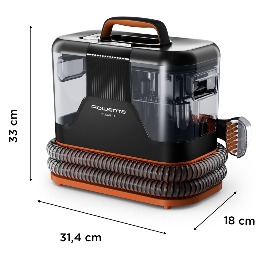 Rowenta Clean It IN5011F0 пылесос 1,5 L Мокрая 400 W Без мешка – 3