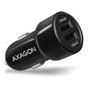 Axagon PWC-5V5 SMART Car charger 24W, 2x USB-A port, 5V/2.4A + 5V/2.4A