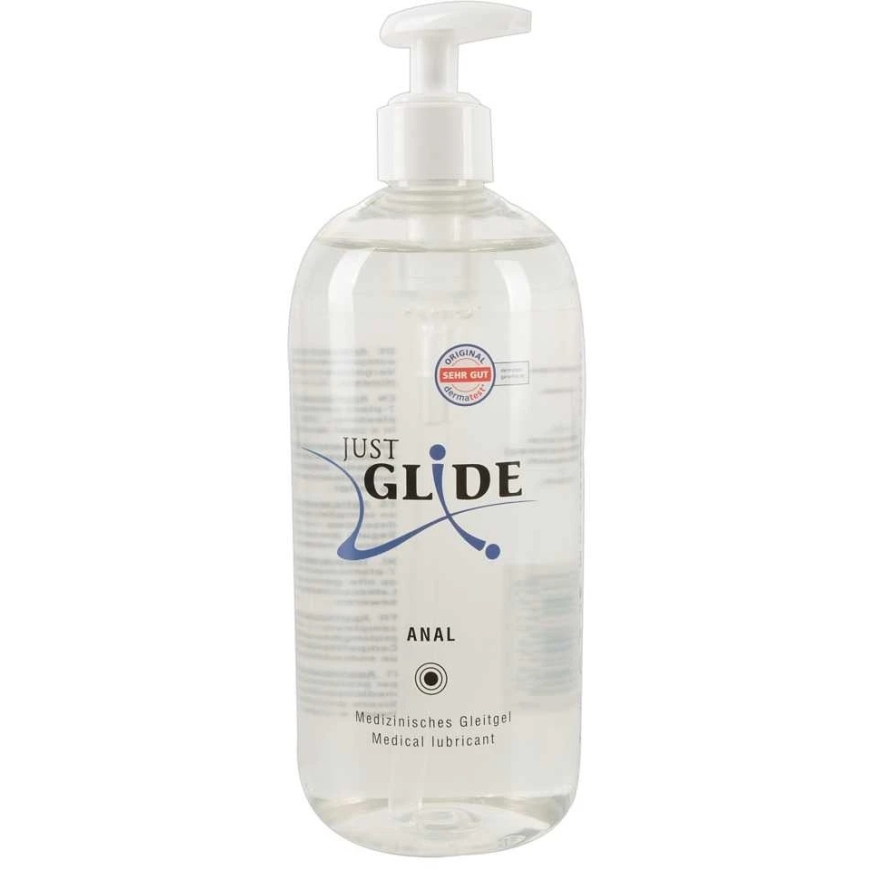 Just Glide Anal Ūdens bāzes lubrikants, 500 ml – 4