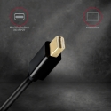 Axagon RVDM-HI14C2 Mini-DisplayPort zu HDMI Adapterkabel 4K/30 Hz 180 cm lang - Kabel - Digital/Disp Axagon RVDM-HI14C2 Mini-DisplayPort zu HDMI Adapterkabel 4K/30 Hz 180 cm lang - Kabel - Digital/Disp