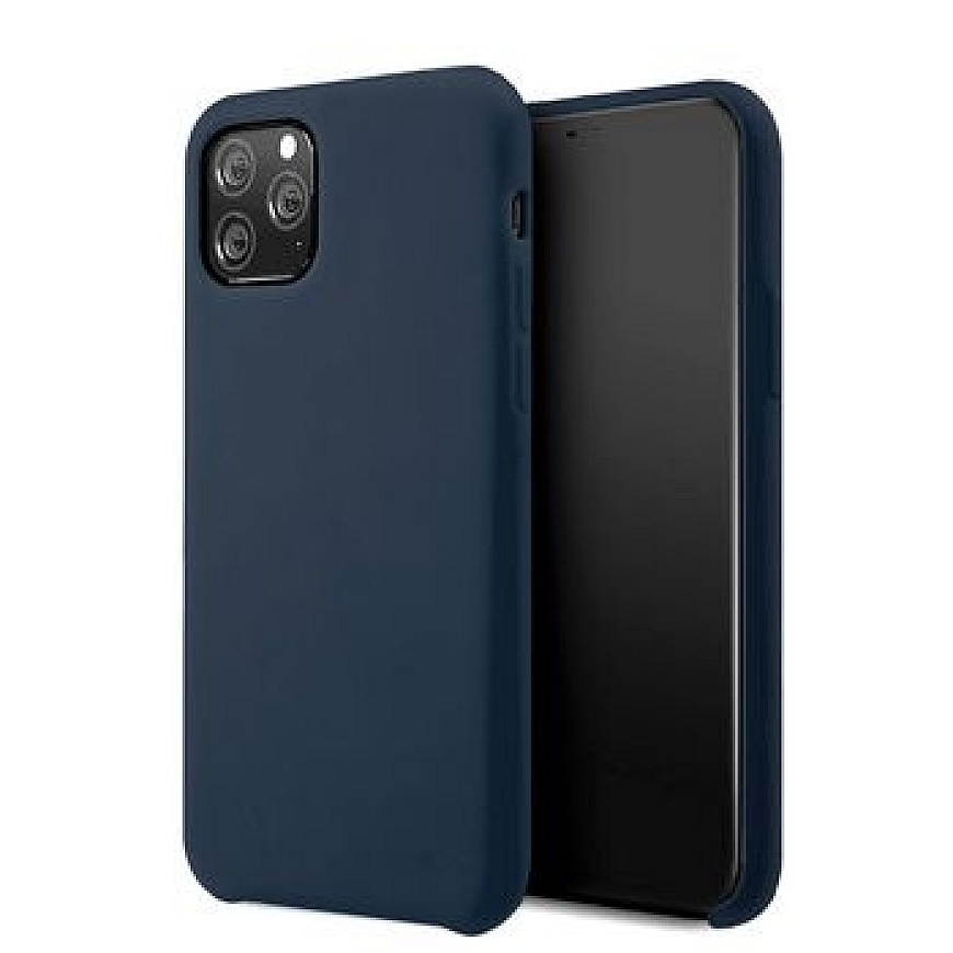 Samsung A12/M12 Silikoonikehys, Laivastonsininen