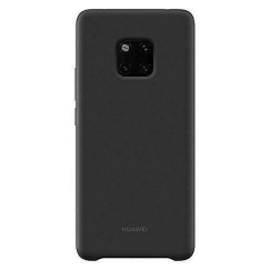 Mate 20 Pro kaitsev silikoonkatteta musta