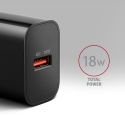 Axagon ACU-QC18 QC 3.0 1× OUTPUT wall charger 18W