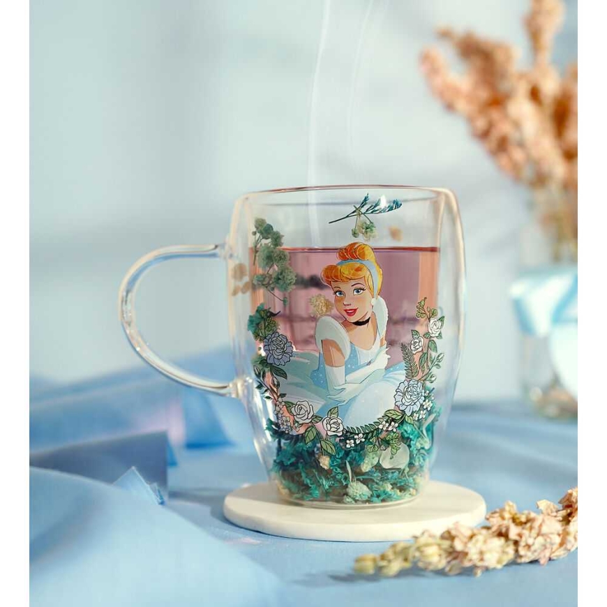 Widdop Co Disney Princess Cinderella kukka koristeellinen lasimuki – 4