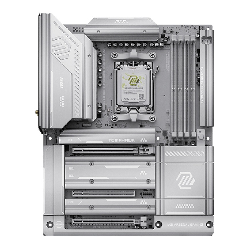 MSI MAG X870E TOMAHAWK MAX WIFI PZ emolevy AMD X870E Pistoke AM5 ATX