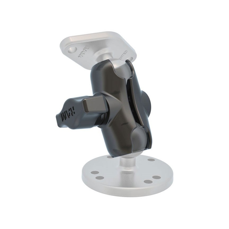 RAM Mount RAM-B-201-A Lyhyt varsi 2.38" Musta – 2