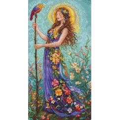 Letistitch Izšūšanas komplekts "Vasaras dieviete" 36x19 cm