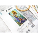 Letistitch Izšūšanas komplekts "Vasaras dieviete" 36x19 cm Letistitch Izšūšanas komplekts "Vasaras dieviete" 36x19 cm