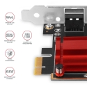 Axagon PCEE-G25 PCIe - 2.5 Gigabit Ethernet adapter Realtek 8125, PXE, w. SP & LP