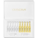 Set Labo Crescina Follicular Islands 1900 Matu augšanu stimulējošās ampulas Pastiprinošs serums galvas ādai vīriešiem 10 + 10 ga