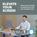 Fellowes Alumia (New) Desk Laptop Stand Silver Sülearvuti alus Hõbe 38,1 cm (15") Fellowes Alumia (New) Desk Laptop Stand Silver Sülearvuti alus Hõbe 38,1 cm (15")