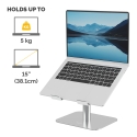 Fellowes Alumia (New) Desk Laptop Stand Silver Sülearvuti alus Hõbe 38,1 cm (15") Fellowes Alumia (New) Desk Laptop Stand Silver Sülearvuti alus Hõbe 38,1 cm (15")