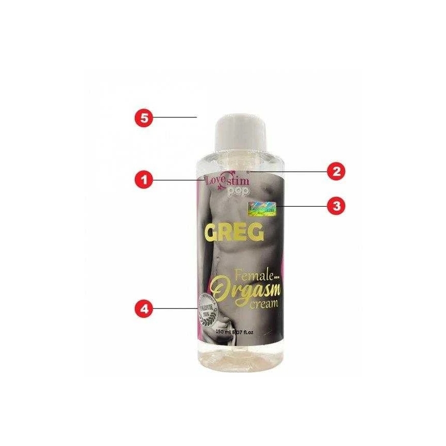 Love Stim Greg Female Orgasm Kreminis orgazmo gelis moterims 150ml – 3