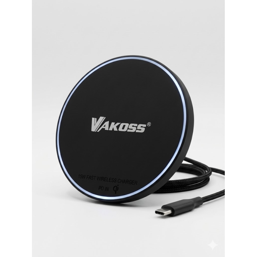 Vakosss MY5316K Magnetic Wireless Charger 15 W