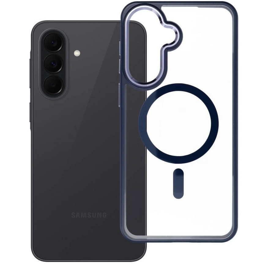 ROAR Case MAG BUMPER compatible with MagSafe for SAMSUNG A57 dark blue – 5