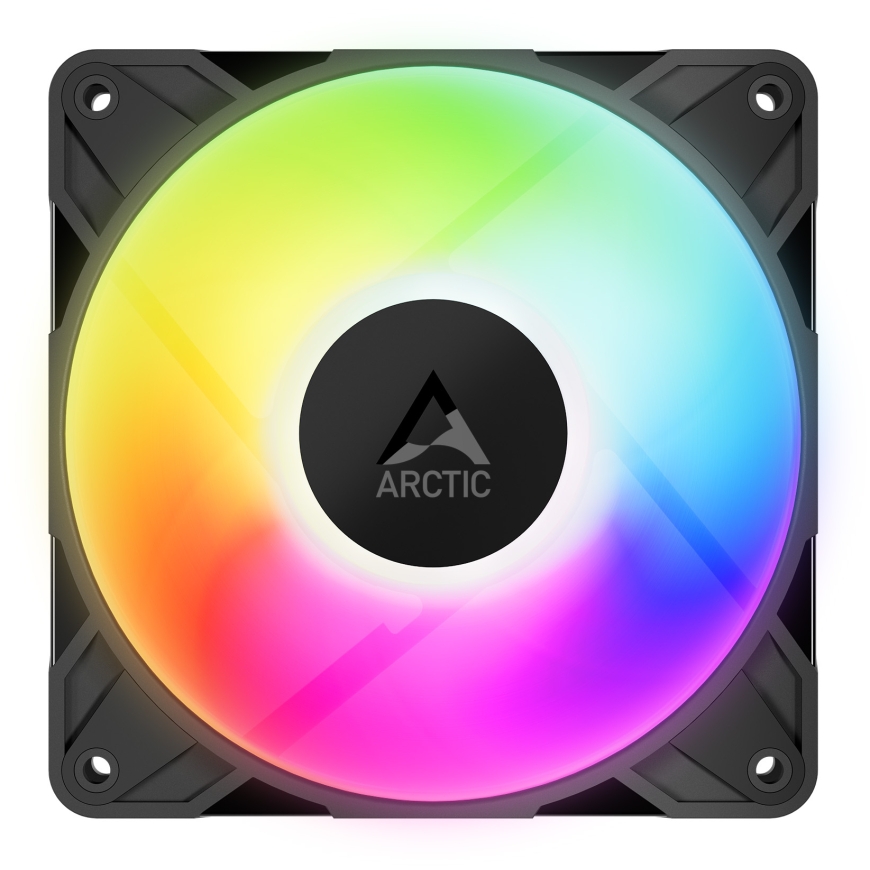 ARCTIC Freezer P12 Pro A-RGB Kompiuterio korpusui Ventiliatorius 12 cm Juoda, Balta 1 vnt – 3