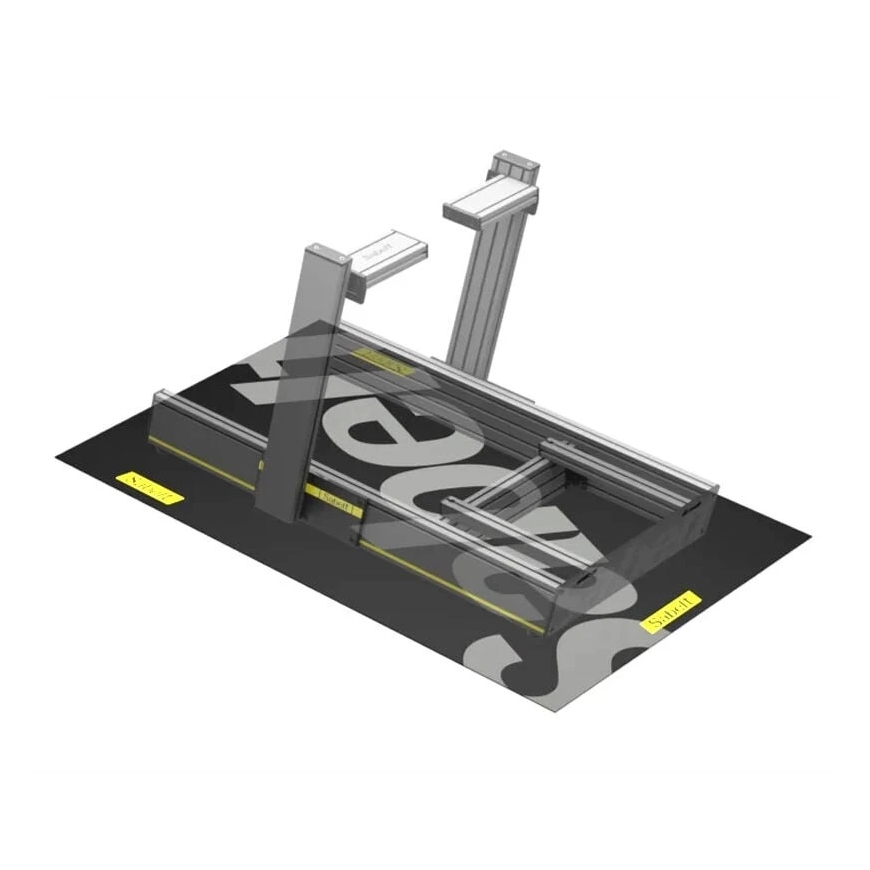 "Sabelt Sim Racing" "Sabelt Sim" floor mat, simulation racing floor mat, 170 × 100 cm, non-slip, black – 2