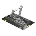 "Sabelt Sim Racing" "Sabelt Sim" floor mat, simulation racing floor mat, 170 × 100 cm, non-slip, black "Sabelt Sim Racing" "Sabelt Sim" floor mat, simulation racing floor mat, 170 × 100 cm, non-slip, black