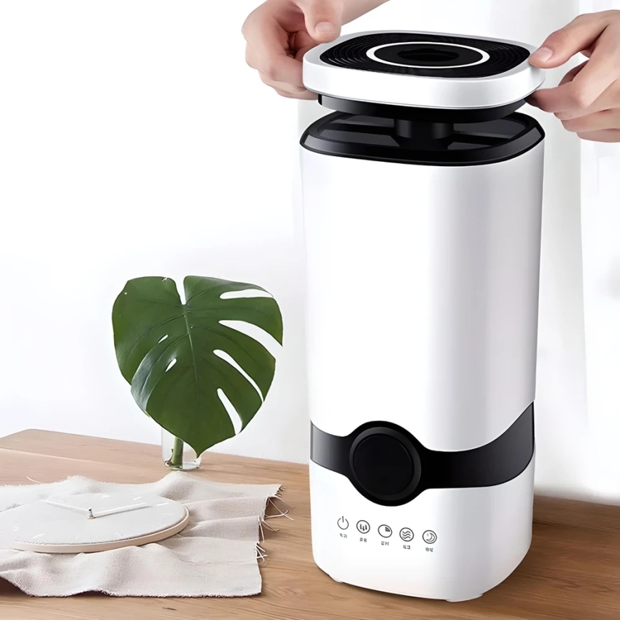 4,5 l Mitrinātājs Automātiskais gaisa mitrinātājs + aromaterapijas 2 vienā smaržu difuzors – 4