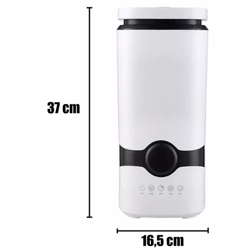 Nawilżacz Drėkintuvas 4,5 l automatinis oro drėkintuvas + aromaterapijos 2in1 kvapų difuzorius – 5