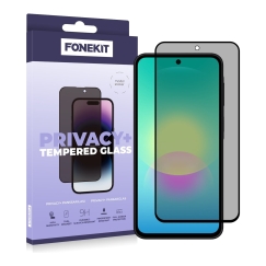 FoneKit Privacy+ Full Cover apsauginis stiklas, Samsung Galaxy A27