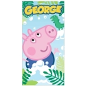 Astley Baker Davies Peppa Pig George microfibre beach towel Astley Baker Davies Peppa Pig George microfibre beach towel