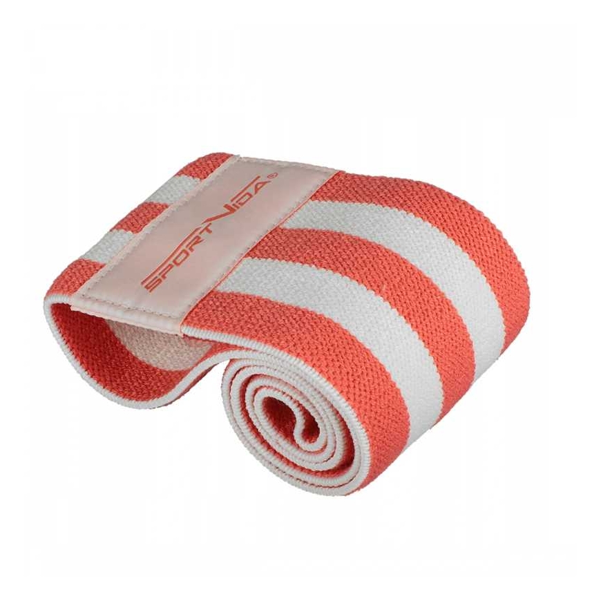Sportvida Fitness & Crossfit Hip Band Rubber 36x7,6cm Coral – 2