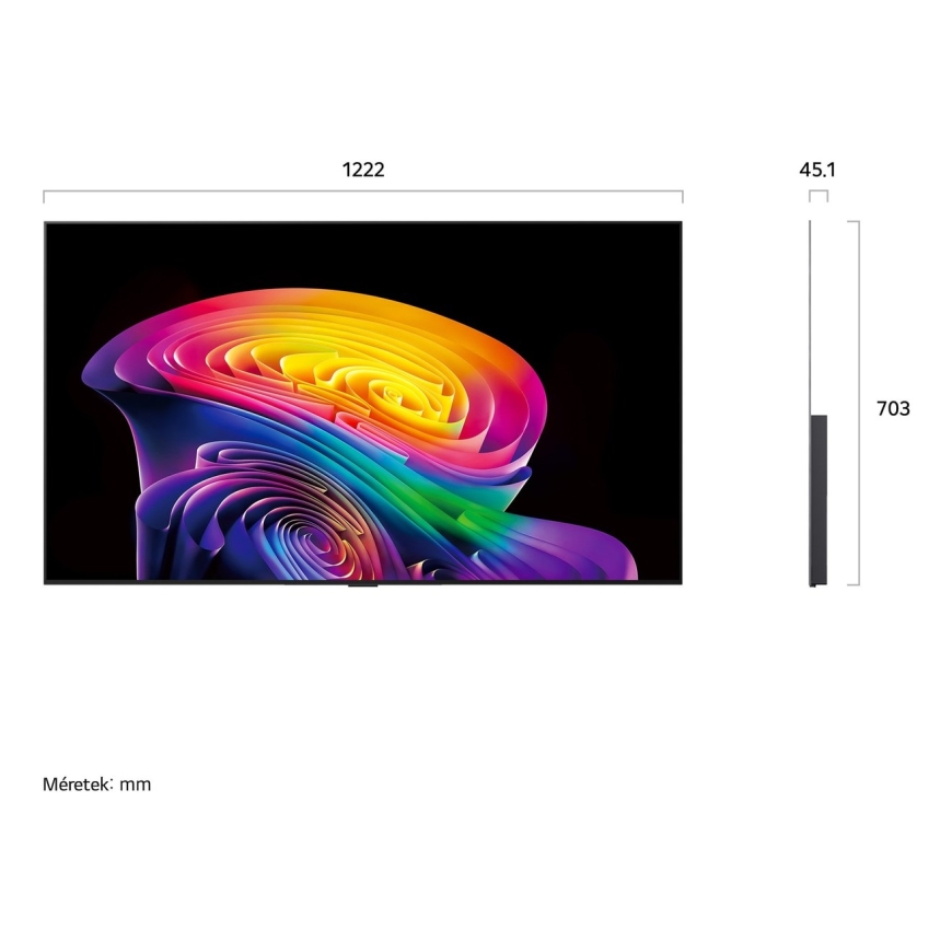 LG OLED evo AI OLED55C61LA televizorius 139.7 cm (55") 4K Ultra HD išmanusis TV Wi-Fi juodas – 5