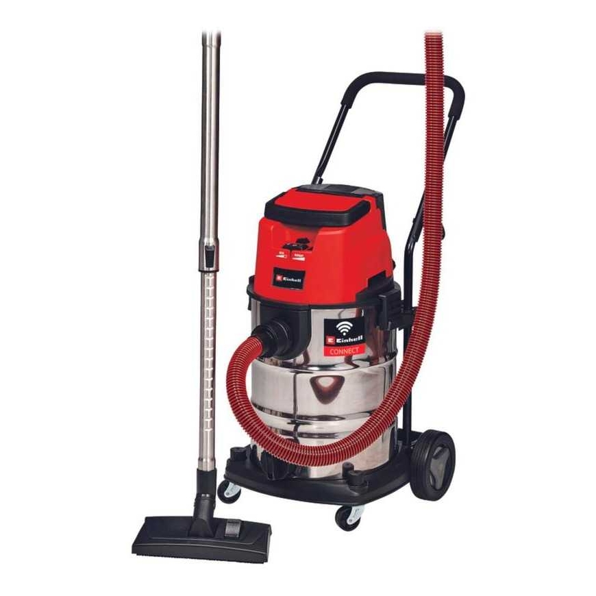 Einhell bezvadu mitrā/sausa putekļu sūcējs TP-VC 36/30 S Auto - Sol