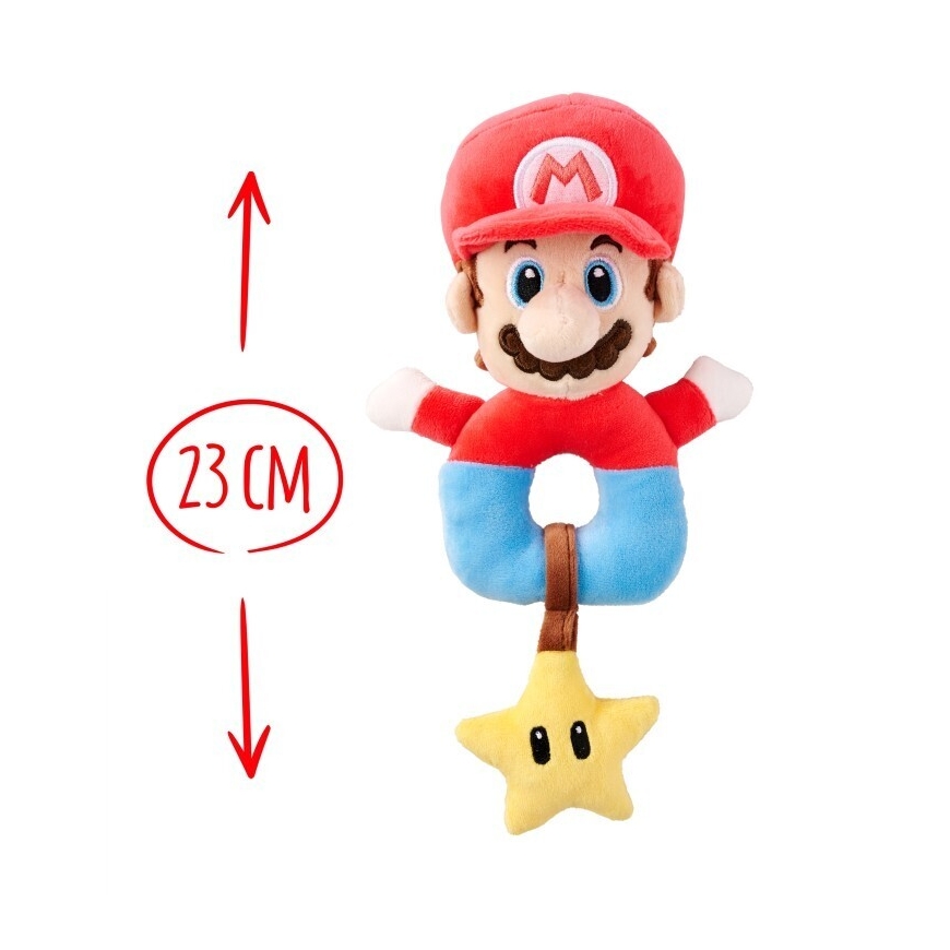 My Mario - Mario, minkštas žiedinis barškutis – 2