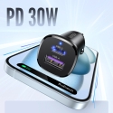 Ugreen Ladowarka samochodowa EC305 USB-C + USB, 30W (czarna) Smartphone, Tablet Black Cigar lighter Ugreen Ladowarka samochodowa EC305 USB-C + USB, 30W (czarna) Smartphone, Tablet Black Cigar lighter