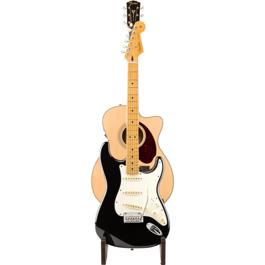 Fender Deluxe Wooden 2-Tier Multi Stand -kitarrialus – 3