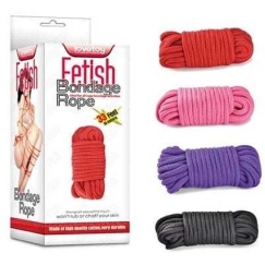 Lovetoy 10 meters Fetish Bondage Rope Red