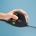 R-Go Tools RGOHELELA hiir Kontor Vasakpoolne USB tüüp A Optiline 2400 DPI