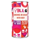 TILLO tükkid kastmes veiselihast - märg koeratoit - 1250g TILLO tükkid kastmes veiselihast - märg koeratoit - 1250g