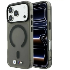 BMW M IML Frosted Metal Logo & Trims MagSafe Case for iPhone 18 Pro / 17 Pro - Black