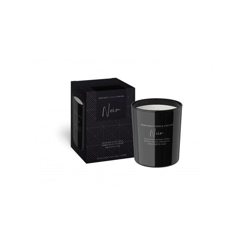 Aromatinė žvakė stiklinėje Bartek Candles 220g/dega 43h For Him