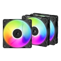 ARCTIC Freezer P12 Pro Reverse A-RGB - 3 Pack Корпус компьютера Вентилятор 12 cm Черный 3 шт