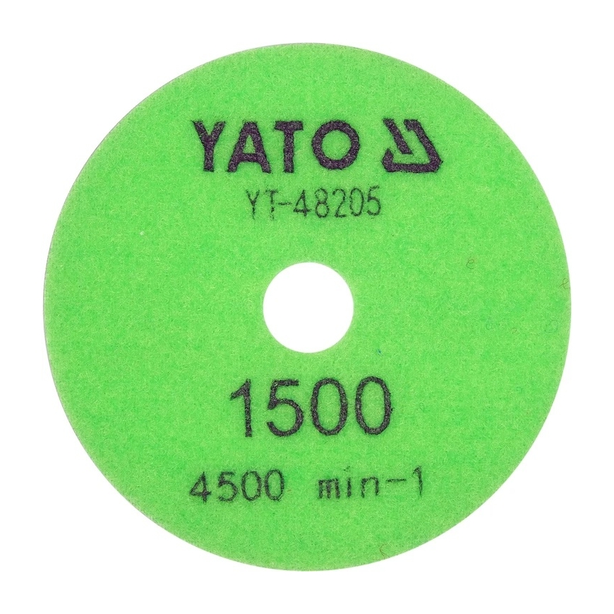 Yato Toya Sa Poland Deimantinis šlifavimo poliravimo diskas akmens masei granitui betonui | 100 mm | P1500 (YT-48205) – 2