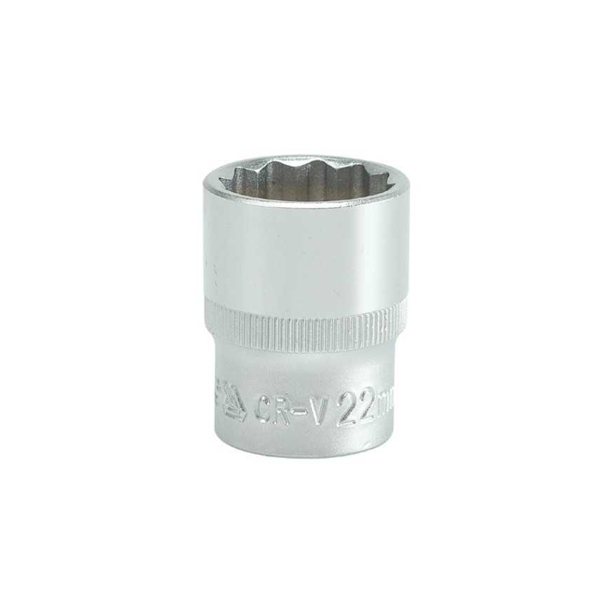 Yato 12-pusės statinė CrV, 1/2" 22mm