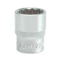 Yato 12-sivuinen tynnyri CrV, 1/2" 22mm Yato 12-sivuinen tynnyri CrV, 1/2" 22mm