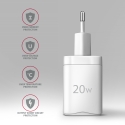 Axagon ACU-PQ20W PD3.0 & QC4+ DUAL OUTPUTS wall charger 20W