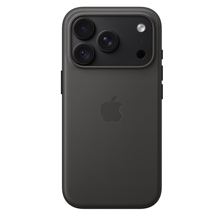 Apple iPhone 18 Pro TechWoven dėklas su MagSafe, juodas