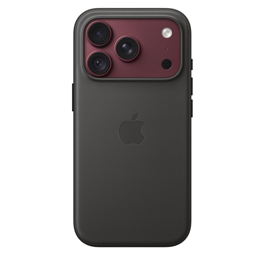 Apple iPhone 18 Pro TechWoven dėklas su MagSafe, juodas – 2