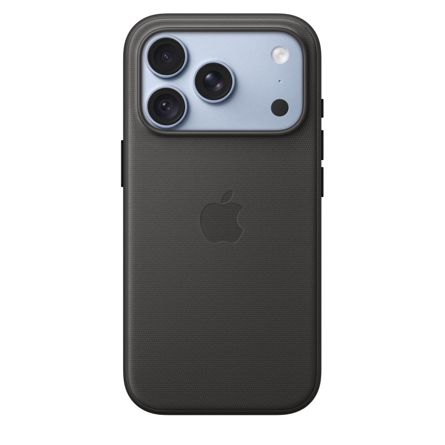 Apple iPhone 18 Pro TechWoven dėklas su MagSafe, juodas – 3