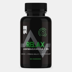 Puls Nutrition Relax Gummies Ashwagandha + B6 närimiskummikud, 60 tk
