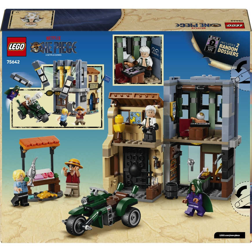 LEGO ONE PIECE 75642 Susitikimas su pulkininku Smokeriu – 2