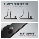 Axagon STND-VB Vertikaler Laptop-Ständer, einstellbare Breite, Aluminium Notebook & tablet stand Чер Axagon STND-VB Vertikaler Laptop-Ständer, einstellbare Breite, Aluminium Notebook & tablet stand Чер