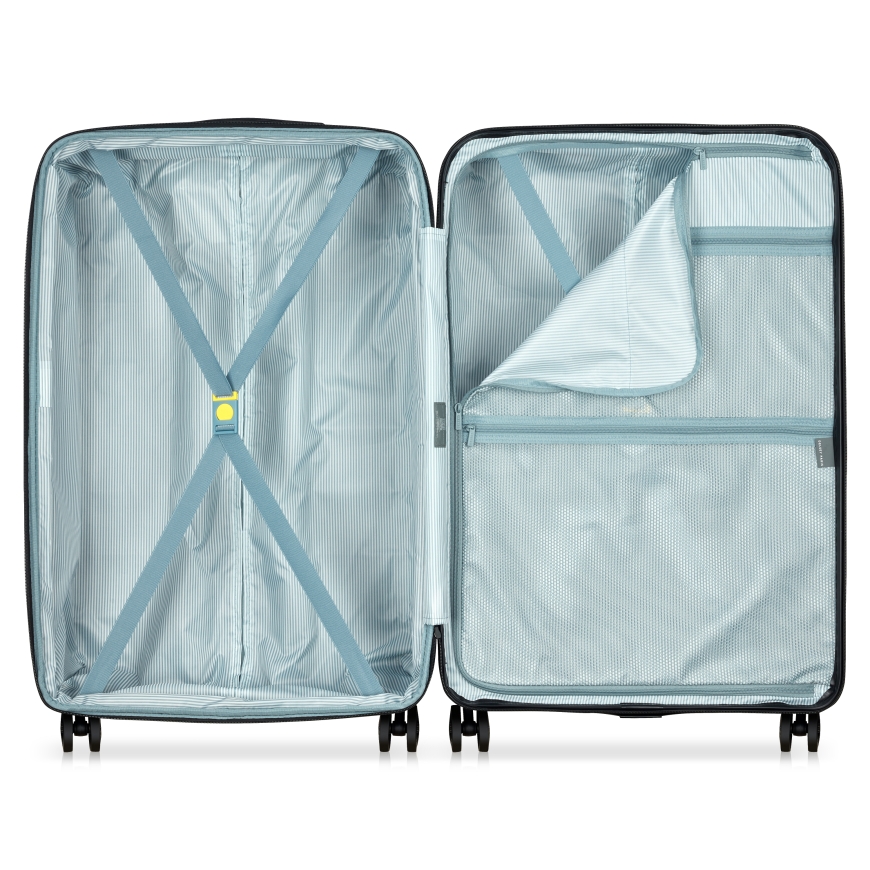 Delsey Air Armour Expandable 76 cm matkalaukku, vihreä – 5